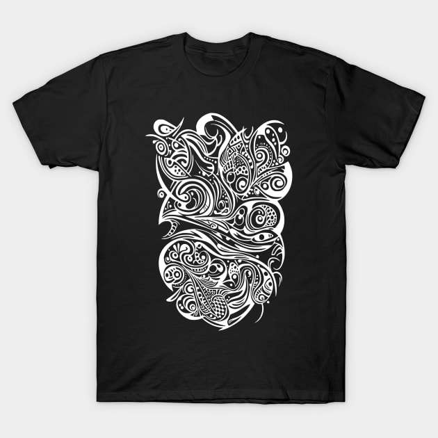 Abstract Modern Psychedelic T-Shirt by Bongonation